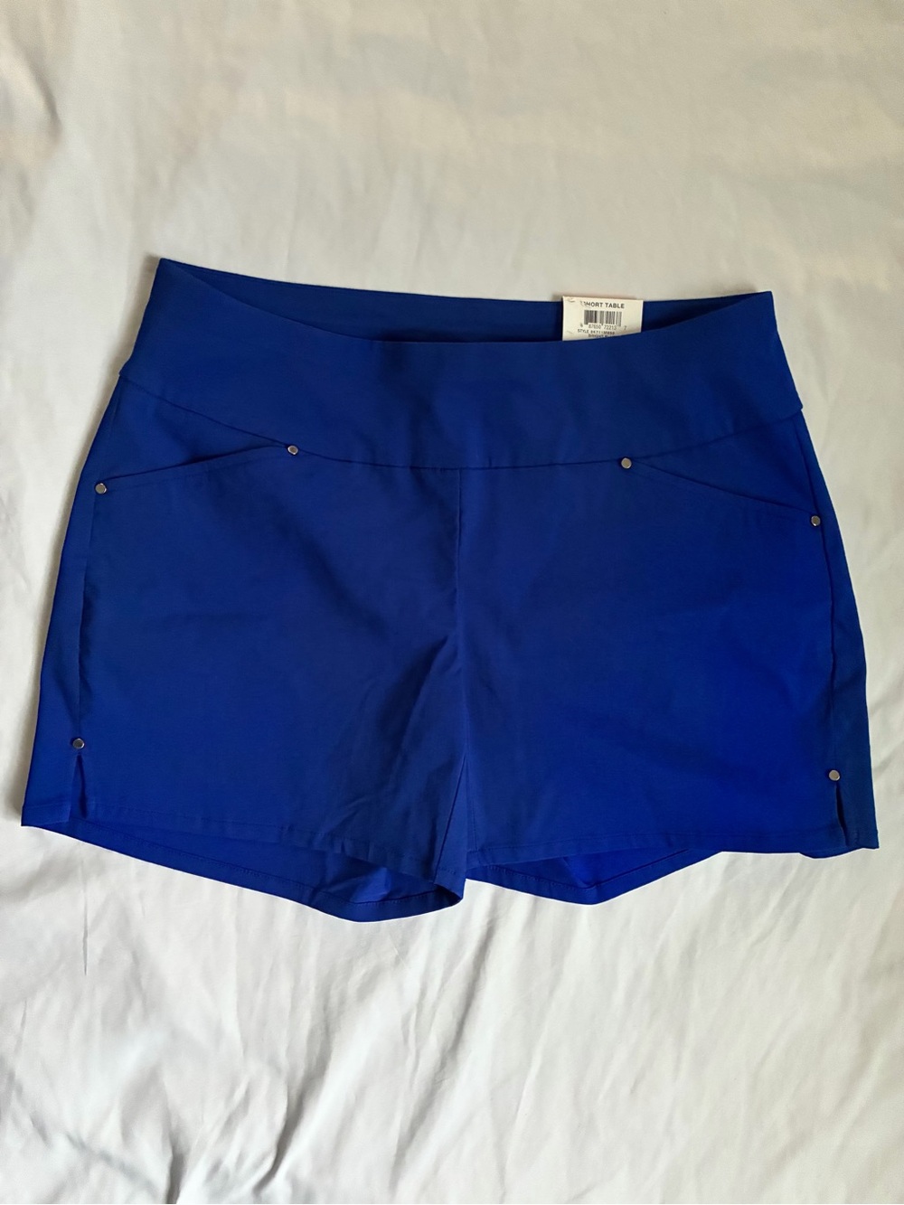 INC International Concepts Electric Blue Pull-on Shorts